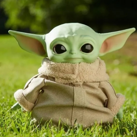 Star Wars Mandalorian Grogu Baby Yoda Plush Doll - Picture 15 of 16